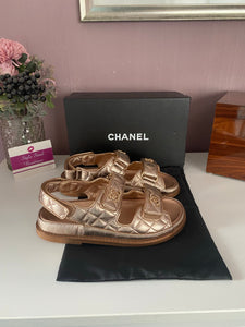 CC Leather Sandals
