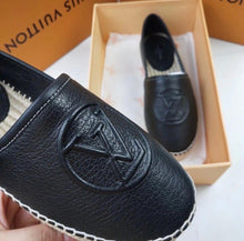 Load image into Gallery viewer, Leather Espadrilles