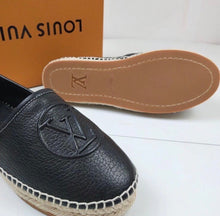 Load image into Gallery viewer, Leather Espadrilles