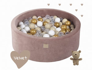 Round Ball pit 90 x 40cm with 250 balls - Ruby & Ralph Boutique