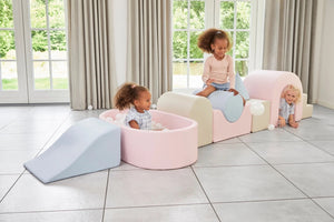 Lux Soft Play Set- PINK BLUE & CREAM - Ruby & Ralph Boutique