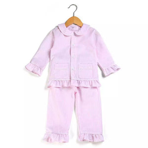 Personalised Longsleeve Seersucker Pyjamas - Ruby & Ralph Boutique