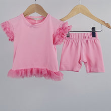Load image into Gallery viewer, Lydia Pink Ruffle Set - Ruby &amp; Ralph Boutique